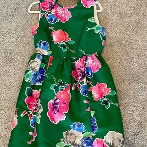 Kate Spade Green Floral Dress